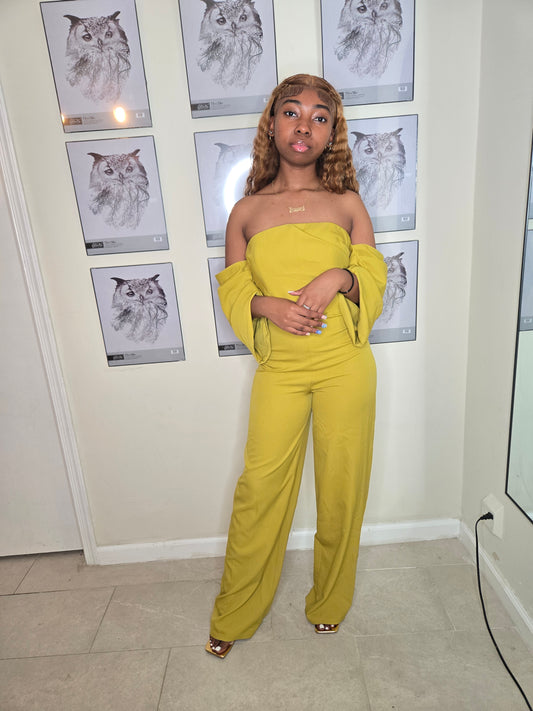 Cold Shoulder Jumpsuit