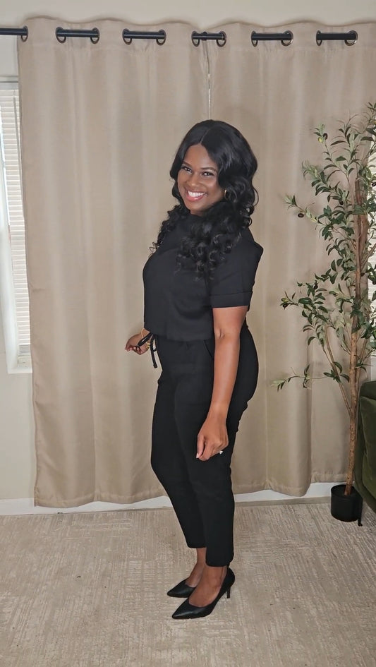 Casual Chic Jogger Set