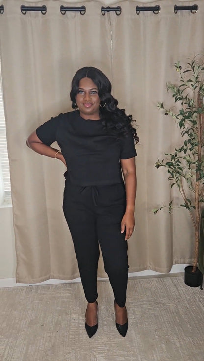 Casual Chic Jogger Set