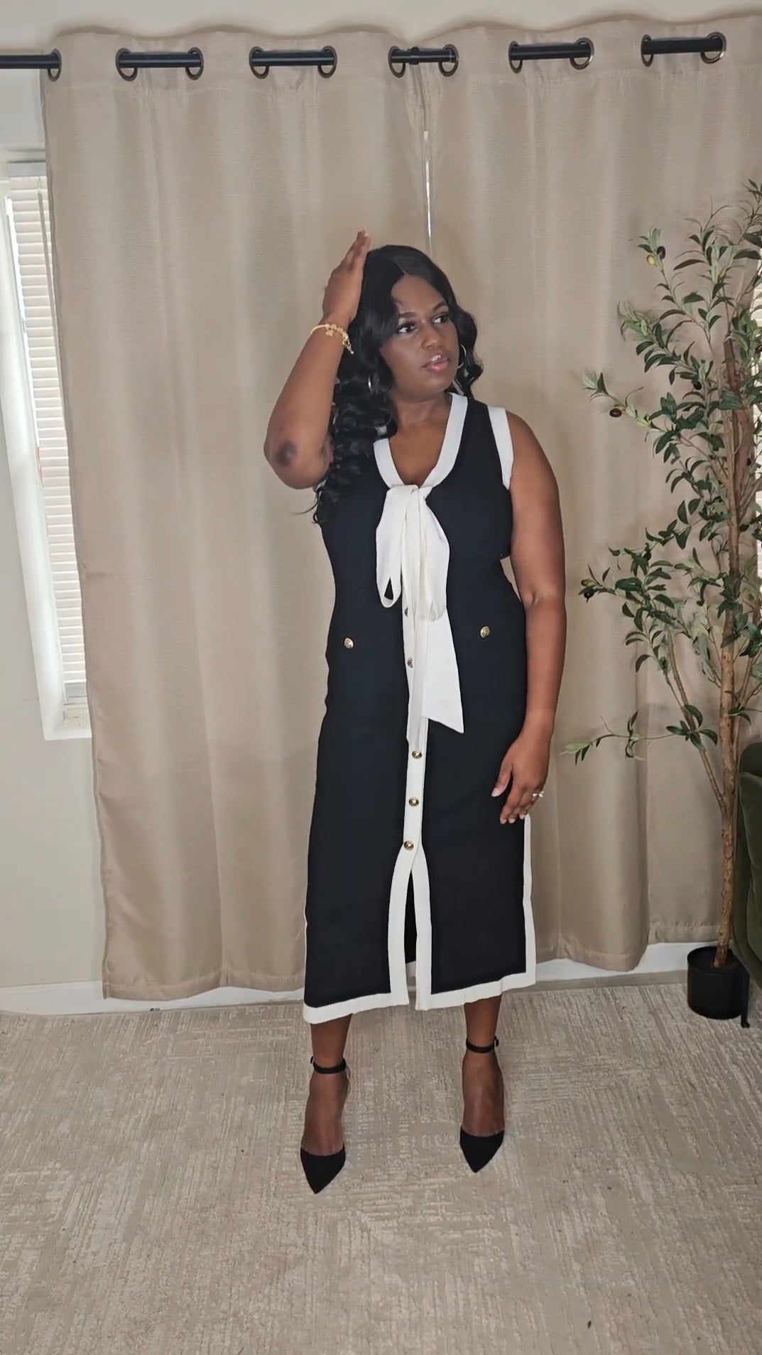 Little Miss Midi Dress