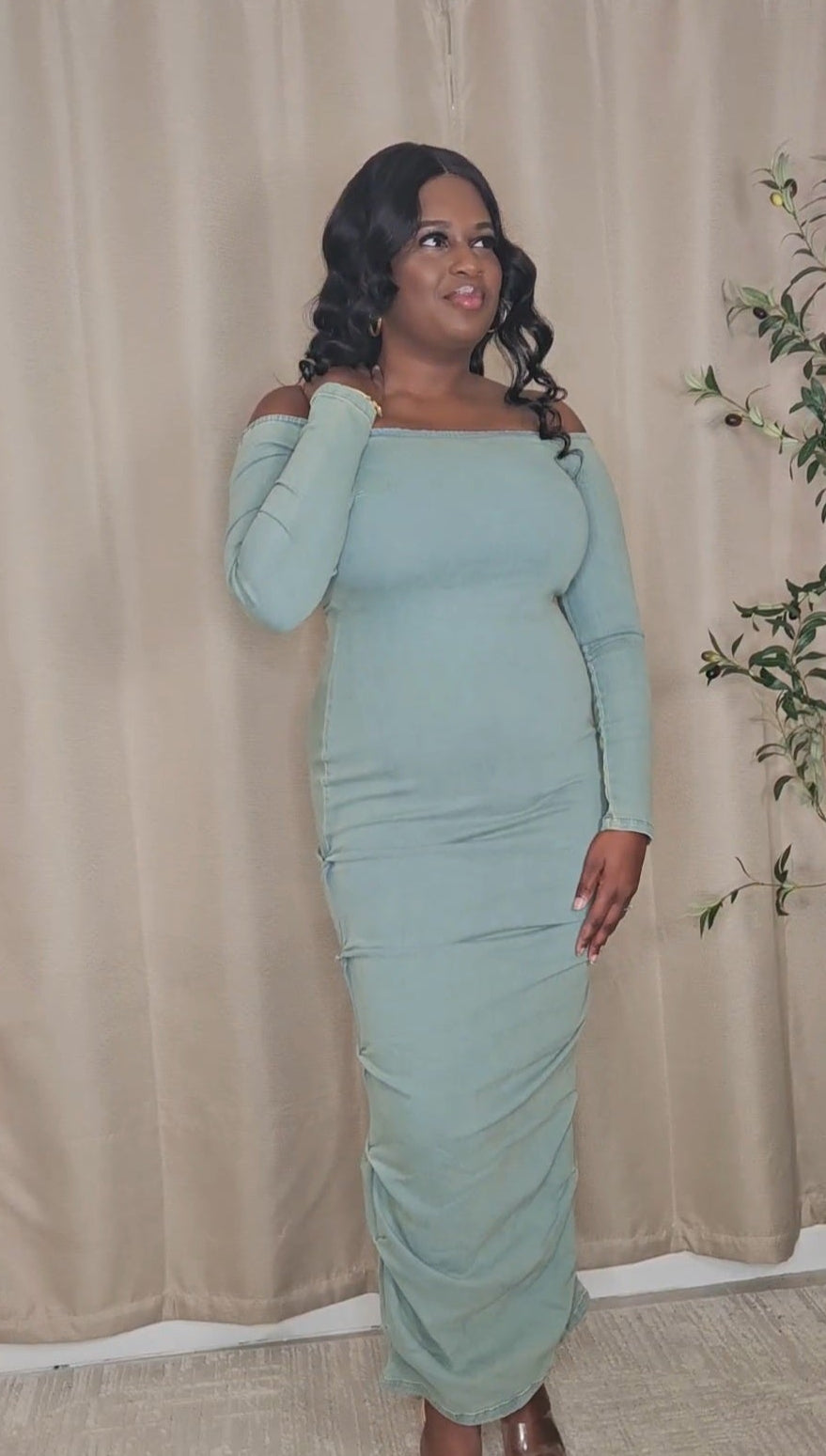 Camille Denim Dress